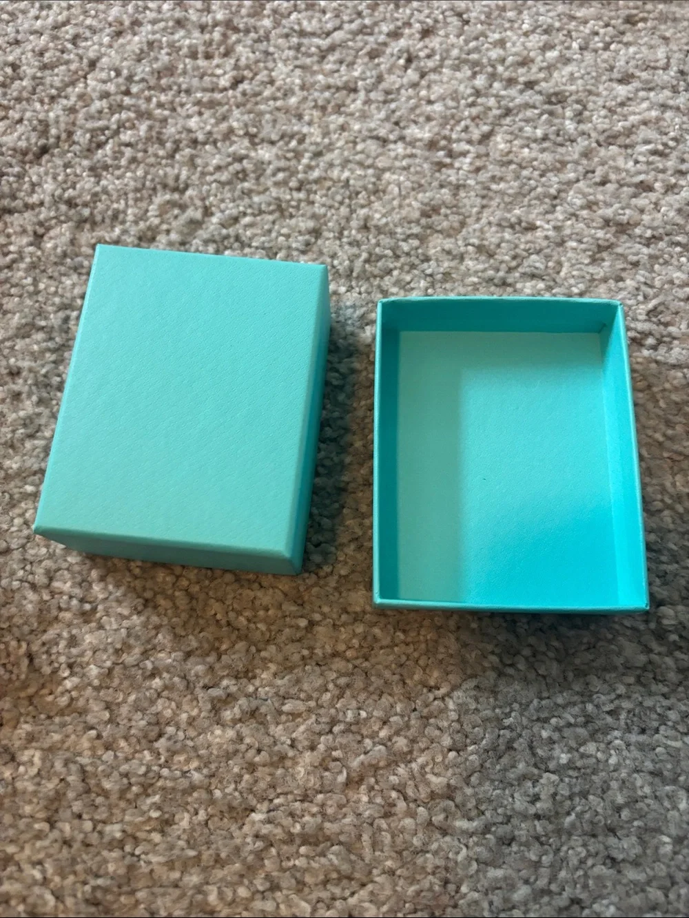 Tiffany & Co. Robin's Egg Blue Box, Pouch & White Ribbon !!Pristine!!